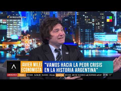 Milei: Argentina transita la peor crisis económica de la historia