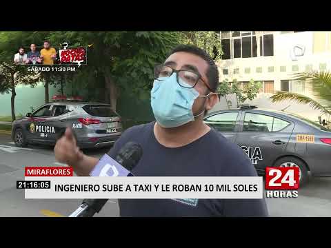 San Borja: cae taxista que presuntamente robó más de S/ 10 000 desde el celular de su pasajero