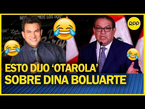 ‘Otárola’ sale en defensa de la presidenta ‘Dina Boluarte’