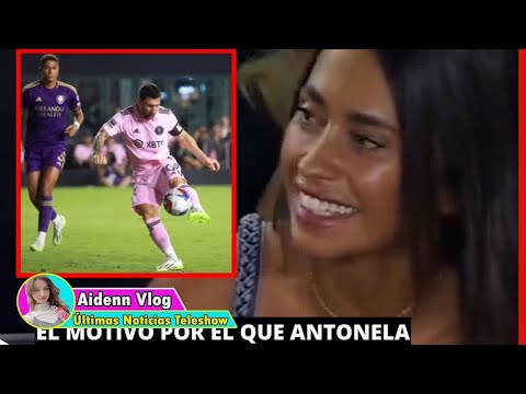 El motivo por el que Antonela Roccuzzo asustó a sus fans en el último partido de Messi: Que af...