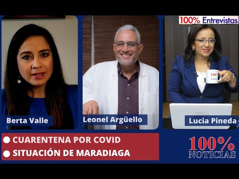 CUARENTENA POR COVID/ SITUACIÓN DE MARADIAGA Y CHAMORRO/ 100% Entrevistas