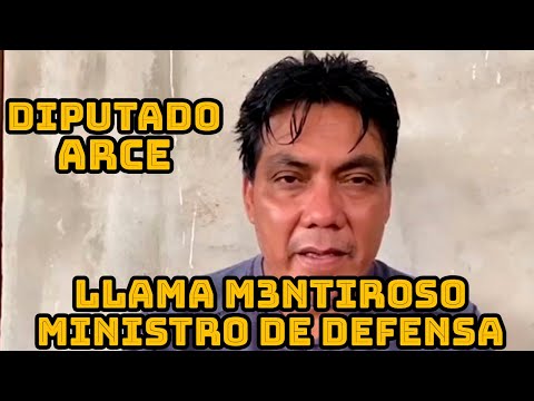DIPUTADO ARCE CUESTIONA MINISTRO DE DEFENSA POR DECIR EVO MORALES TENDRIA ACUERDO CON CAMACHO Y AÑEZ