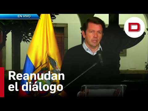 El Gobierno de Ecuador reanuda el diálogo con los indígenas