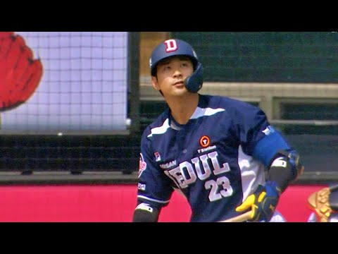 [두산 vs LG] 잠실더비! 어린이날 전날 두산 어른이를 위한 강승호의 2점 홈런!| 5.4 | KBO 모먼트 | 야구 하이라이트