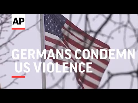 'Like science fiction': Germans condemns US violence