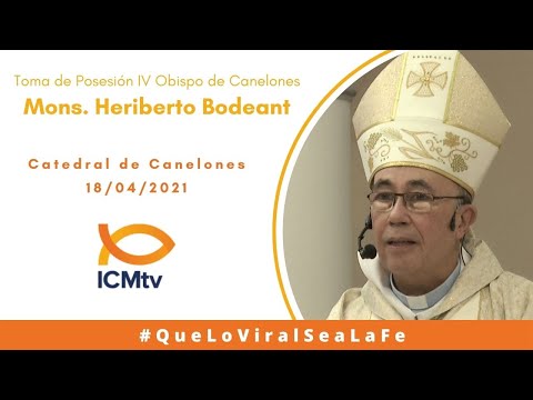 Toma de Posesión IV Obispo de Canelones | Mons. Heriberto Bodeant