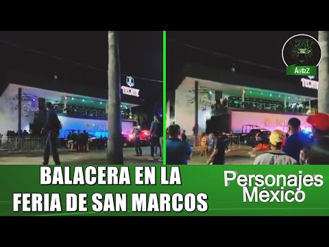 Se arma balacera en la Feria de San Marcos en Aguascalientes, la noche de ayer