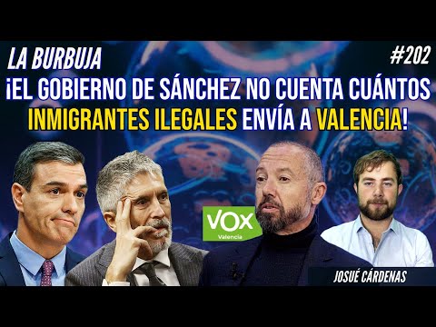 ¡El Gobierno de Sánchez no cuenta cuántos inmigrantes ilegales envía a Valencia!