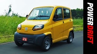 Bajaj Qute : Rickshaw of the Future? : PowerDrift