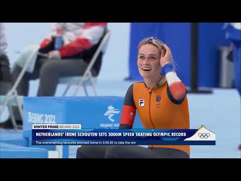 NED's Schouten sets 3000m speed skating OR! NOR, SWE & Italy record 2 wins in curling mixed doubles