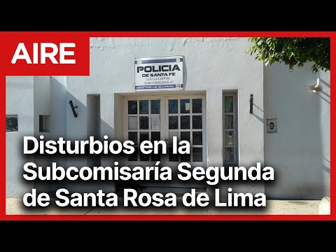 Internos provocaron disturbios en la Subcomisaría del barrio Santa Rosa de Lima, ¿qué pasó?