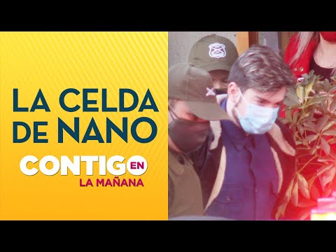 Así es la celda de Nano Calderón en Santiago 1 - Contigo en La Mañana