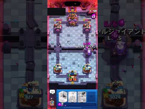 【クラロワ】進化ゴーストがぶっ壊れな理由 【CLASH ROYALE】　#shorts