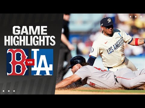 Red Sox vs. Dodgers Game Highlights (7/20/24) | MLB Highlights