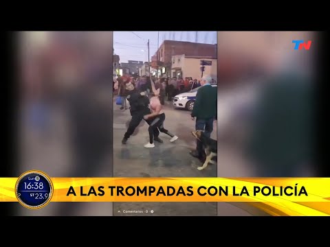 RELATOS SALVAJES I Una mujer y un hombre se pelearon a piñas con un policía en Jujuy