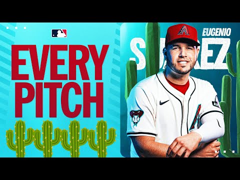 EVERY PITCH that Eugenio Suárez saw in his HISTORIC 4-HOMER GAME!
