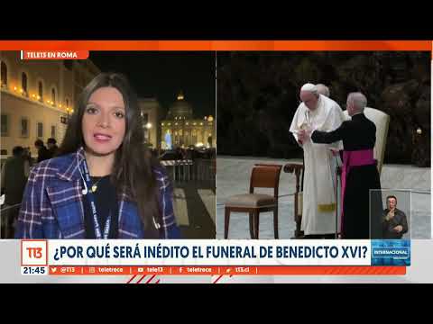 Los detalles del inédito funeral de Benedicto XVI