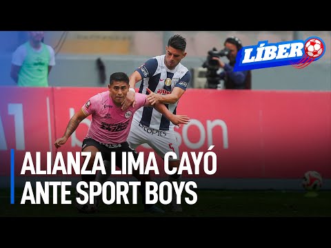 Alianza Lima cayó ante Sport Boys y llegará golpeado al clásico | Líbero
