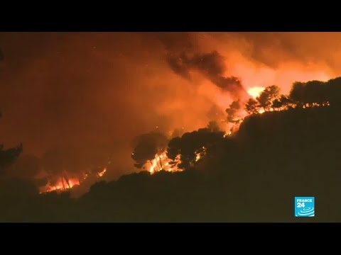 Feux dans le sud-est de la France : l'incendie le plus important de l'année