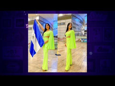 Nuestra Miss Nicaragua 2021 ya se encuentra en Israel