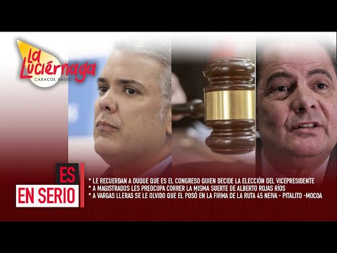 Le recuerdan a Duque que es el Congreso quien elige al  vicepresidente | Caracol Radio