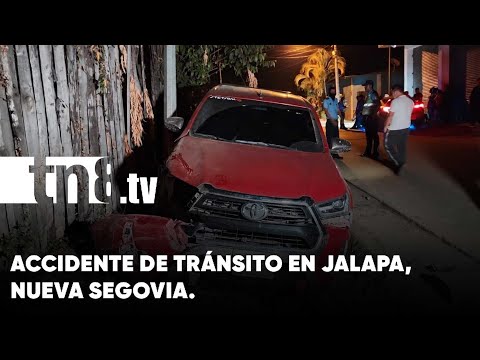 Irresponsabilidad al volante, principal causa de accidentes en Nueva Segovia - Nicaragua
