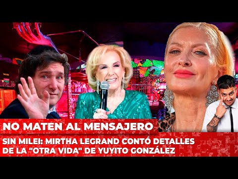 Sin Milei: Mirtha Legrand contó detalles de la otra vida de Yuyito González