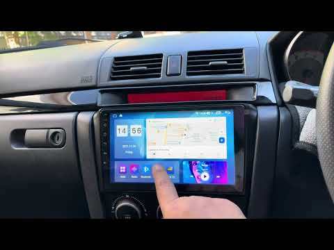 Mazda3-ติดตั้งจอAndroid+GPS