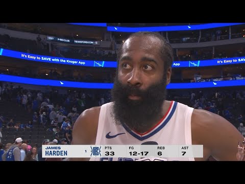 [NBA PO 1R 4차전] LA 클리퍼스 vs 댈러스 MVP 제임스 하든 (04.29)