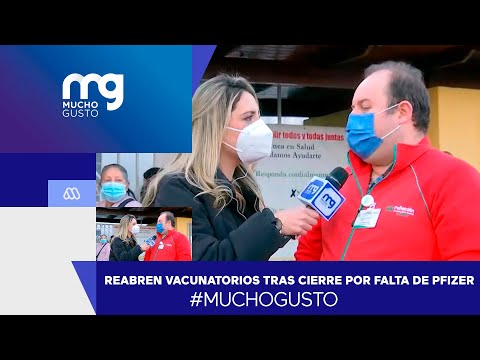 #MuchoGusto / Recorrimos consultorios de Nuñoa y Peñalolén tras falta de stock de vacunas Pfizer
