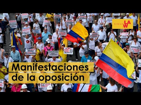 Manifestaciones de oposición: ¿qué opinan los colombianos?