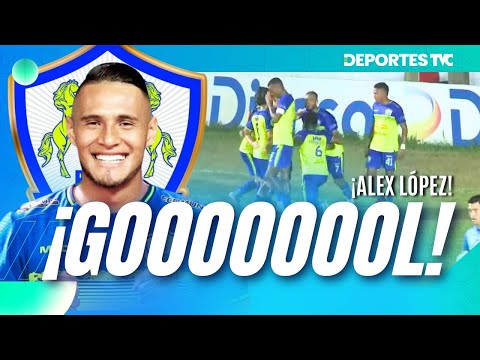 Polémico penal a favor de Olancho FC da oportunidad a Alex López anotar su primer gol con Potros