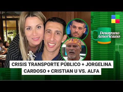 Crisis transporte público + Jorgelina Cardoso #DesayunoAmericano | Programa completo (16/09/2024)