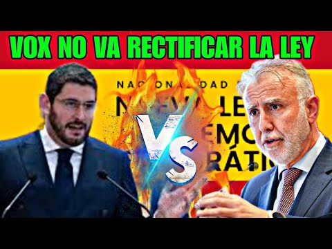 ALEJANDRO NOLASCO, VOX, RESPONDE AL MINISTRO DE MEMORIA DEMOCRÁTICA,