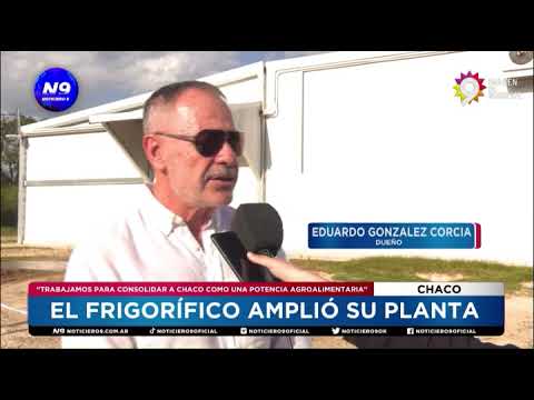EL FRIGORÍFICO AMPLIÓ SU PLANTA - NOTICIERO 9