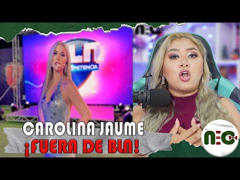 Carolina Jaume ¡fuera de BLN!Af3ct4da por su novio