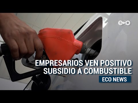 Empresarios califican de “positivo” subsidio a combustible | ECO News