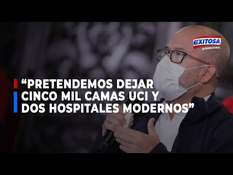 Zamora: “Pretendemos dejar nuestro Gobierno con 5 mil camas UCI y 2 hospitales modernos”