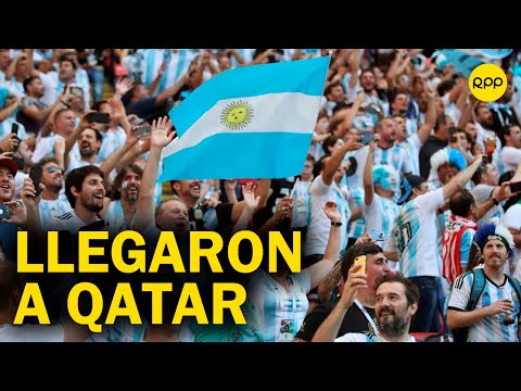 He visto argentinos durmiendo en las calles: Fanáticos llegan a Qatar para Copa del Mundo