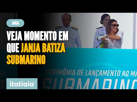 JANJA BATIZA NOVO SUBMARINO LANÇADO POR LULA E MACRON NO RIO