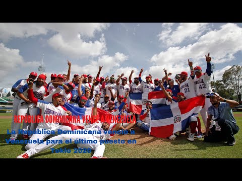 Dominicana vs Venezuela | 26 de junio 2021 | HIghlights | Dominicana logra su puesto en Tokio 2020