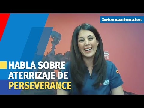 Colombiana, directora de vuelo del Perseverance, habla sobre su histórico aterrizaje en Marte