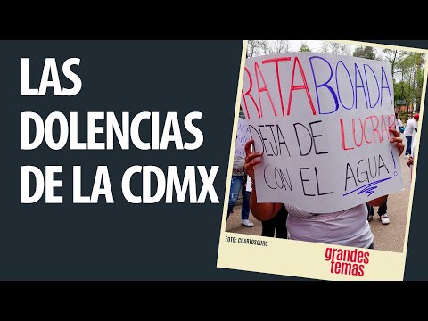 Brugada asume en la capital frente a 2 enemigos: crisis hídrica y cártel inmobiliario