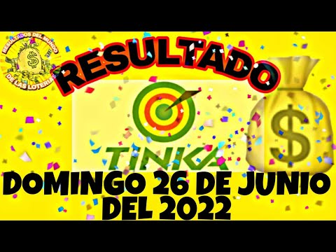 RESULTADOS TINKA DEL DOMINGO 26 DE JUNIO DEL 2022 S/12,357,687/LOTERÍA DE PERÚ