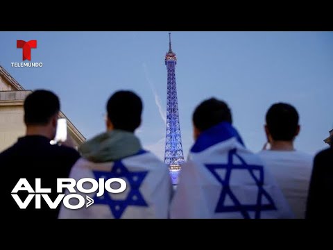 EN VIVO: Partidarios de Israel se manifiestan en París I Al Rojo Vivo