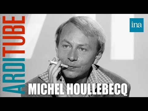 Michel Houellebecq évoque son nouveau look et et ses poèmes avec Thierry Ardisson | INA Arditube
