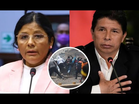 Isabel Cortez culpa a Pedro Castillo por la muerte de 50 personas durante protestas
