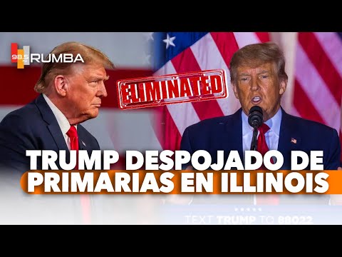 Rodolfo Pou Trump es eliminado de las primarias en el estado de Illinois por asalto al Capitolio