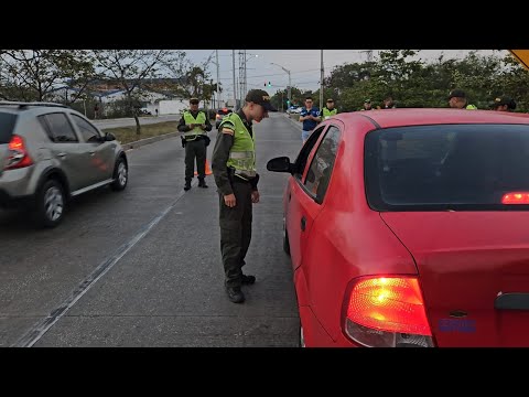 Tras denuncias de inseguridad la Policía refuerza seguridad en el Corredor Portuario en Barranquilla