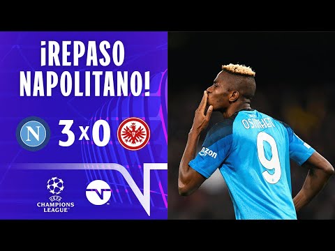 ¡REPASO NAPOLITANO! I RESUMEN: NAPOLI (5) 3-0 (0) FRANKFURT I OCTAVOS DE FINAL I CHAMPIONS LEAGUE